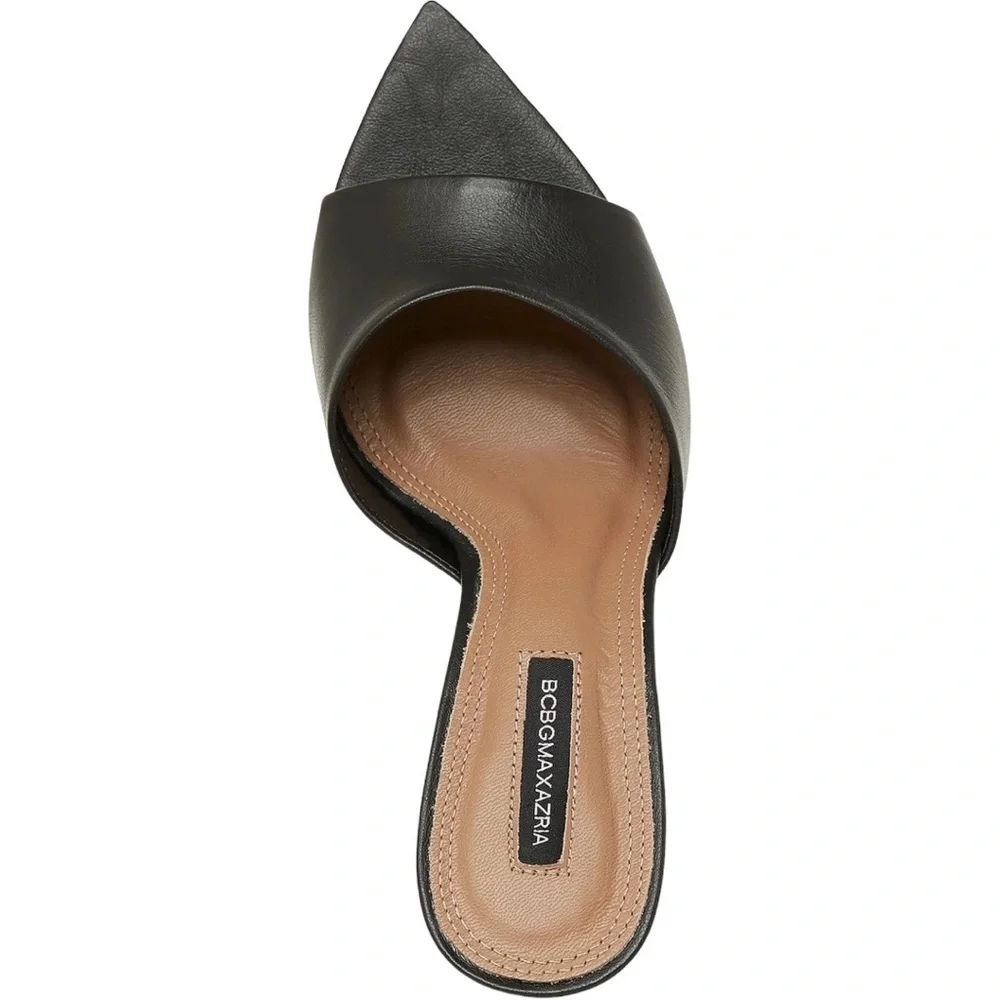 BCBGMAXAZRIA Women’s Dana Black Mule Heel - Picture 4 of 9